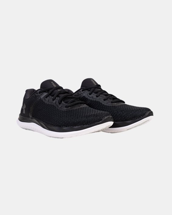 Men's UA Charged Breeze Running Shoes in Black image number 3